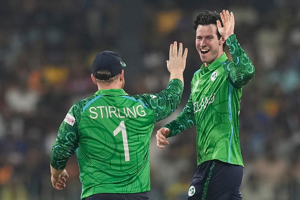 Sri Lanka vs Ireland T20 World Cup Cricket-George Dockrell
