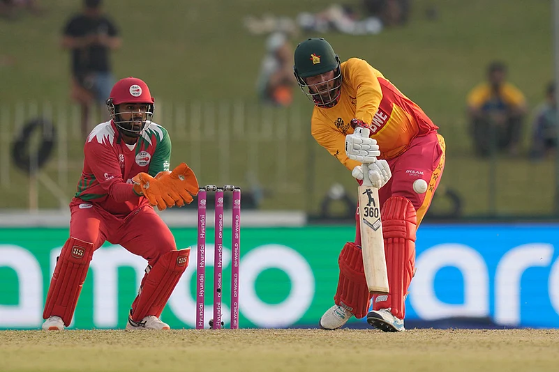 Oman vs Zimbabwe T20 World Cup Cricket-Brendan Taylor