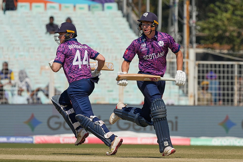 Italy vs Scotland T20 World Cup Cricket match-Richie Berrington