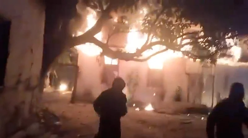 Manipur Ukhrul violence
Ukhrul district violence
Militants set houses on fire Manipur