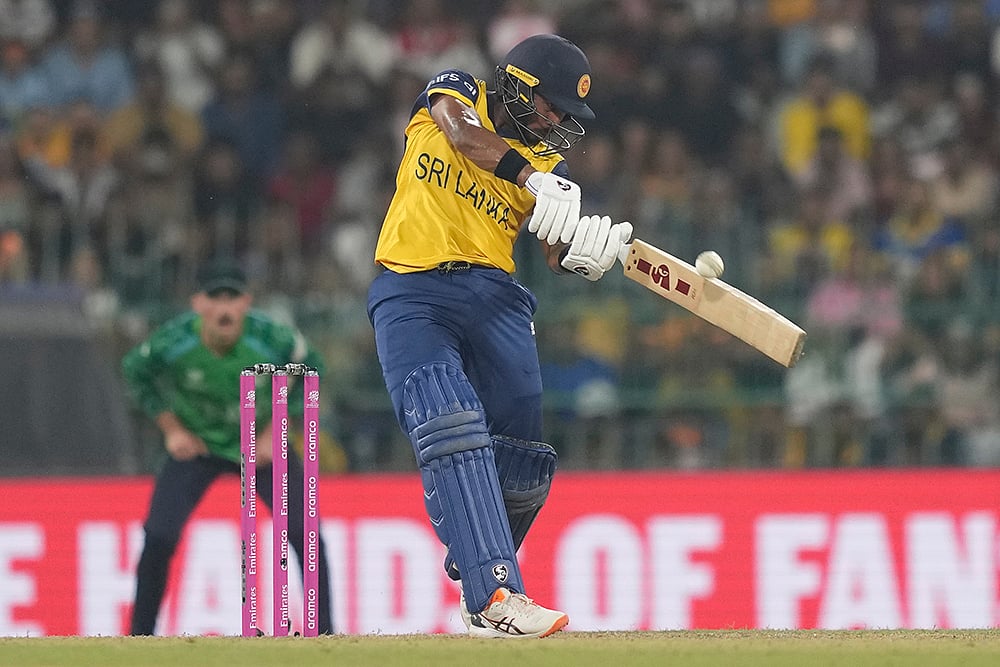 Sri Lanka vs Ireland T20 World Cup Cricket-Kamindu Mendis
