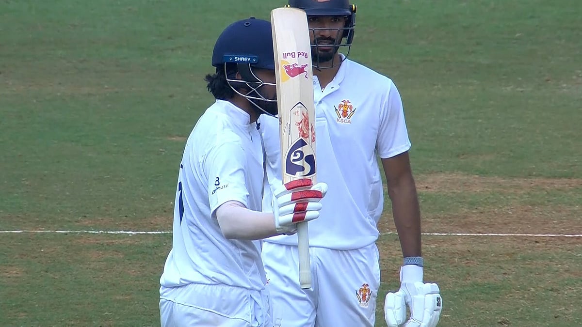 | Photo: Instagram/officialbccidomestic : KL Rahul is set to play for Karnataka against Jammu and Kashmir in the Ranji Trophy final at the KSCA Hubli Cricket Ground, Hubli from February 24, 2026.