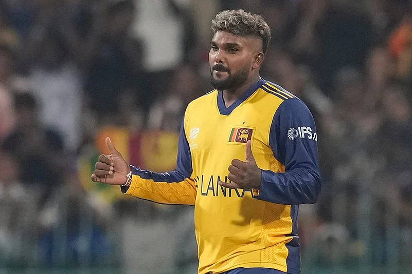 Sri Lanka vs Ireland T20 World Cup Cricket-Wanindu Hasaranga
