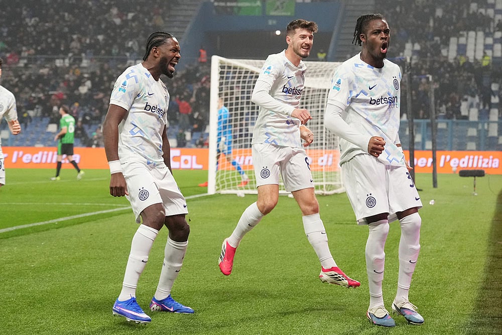 Italy Soccer Serie A: Sassuolo vs Inter Milan