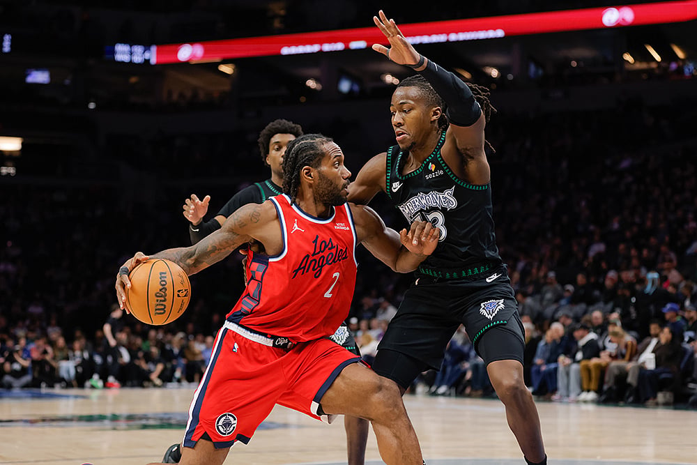 Clippers vs Timberwolves NBA Basketball game-Ayo Dosunmu