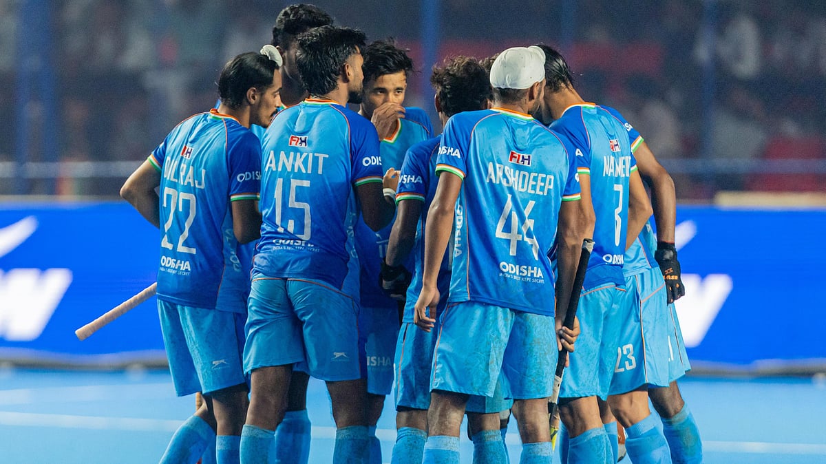 X/TheHockeyIndia : The men's Indian national hockey team.