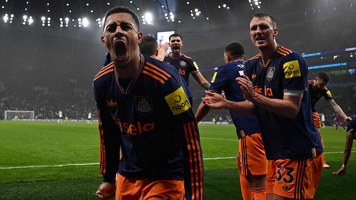 Opta  : Jacob Ramsey celebrates his first Newcastle United goal