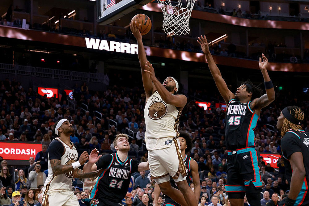 Basketball: Memphis Grizzlies vs Golden State Warriors