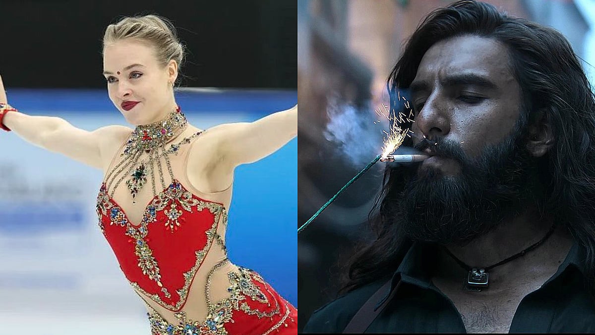 X : Anastasiia Gubanova performs on Dhurandhar title track at Winter Olympics 2026
