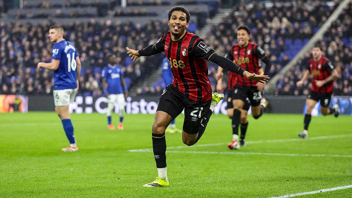 Opta : Amine Adli celebrates for Bournemouth