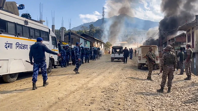 In response to the escalating law and order situation, the Manipur government ordered an immediate suspension of internet and mobile data services several districts. - | Source: PTI