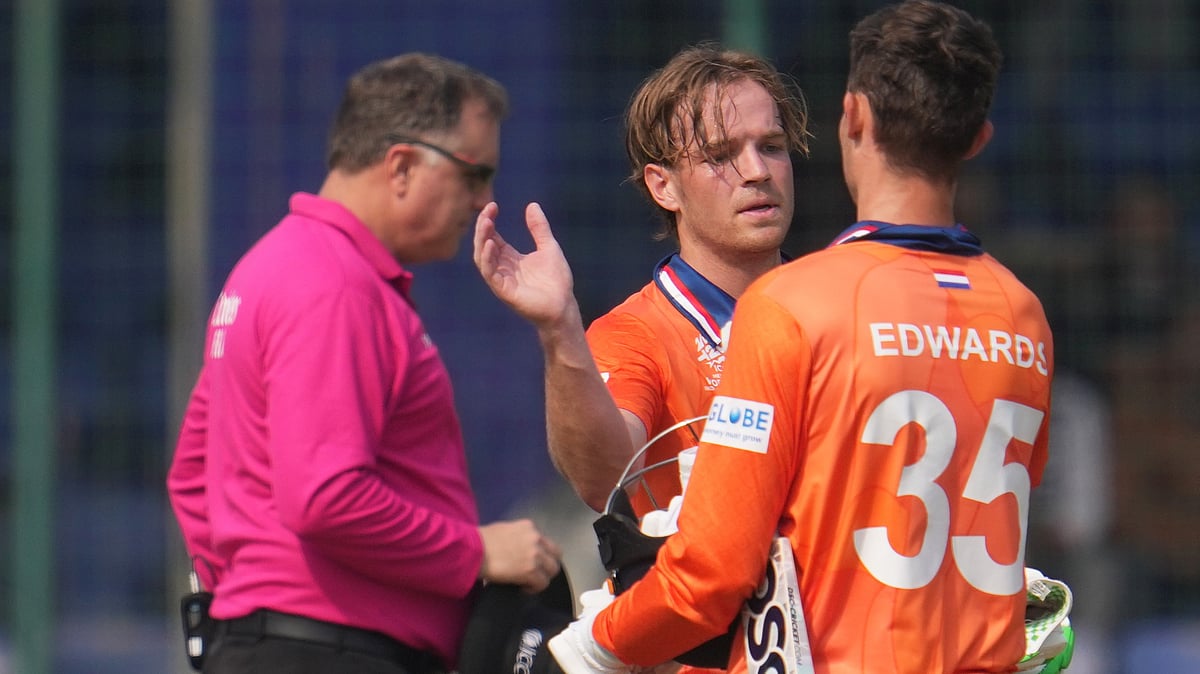Netherlands vs Namibia live score ICC T20 World Cup 2026 Group A Match 10 NED vs NAM