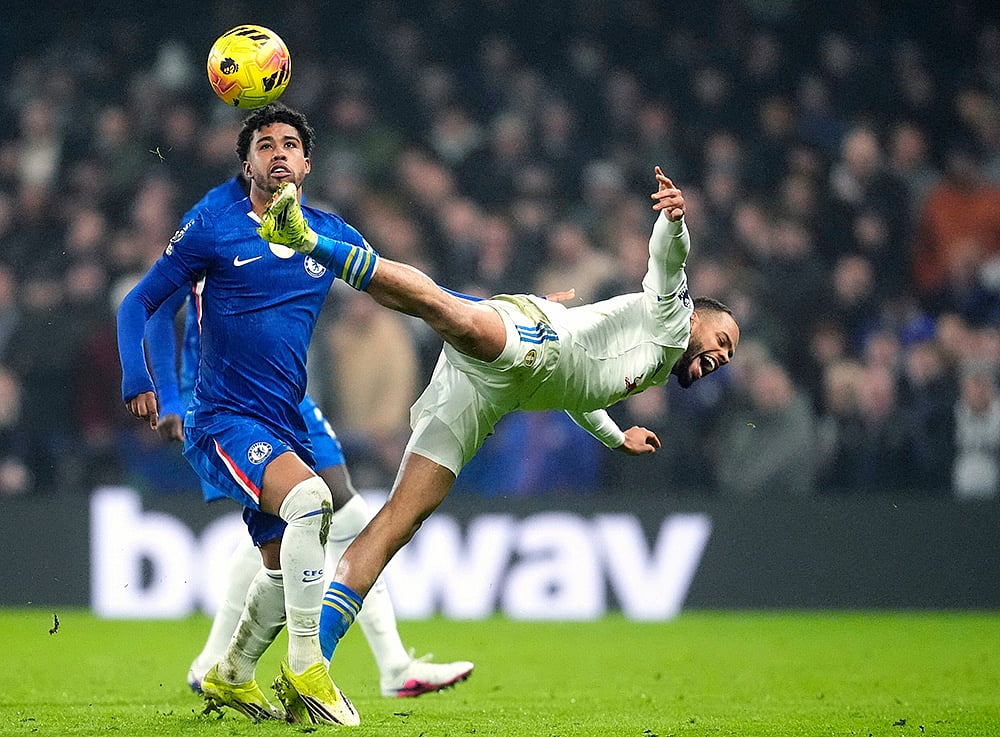 Chelsea vs Leeds United Premier league soccer match-Andrey Santos