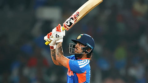 Ishan Kishan in action for Team India.