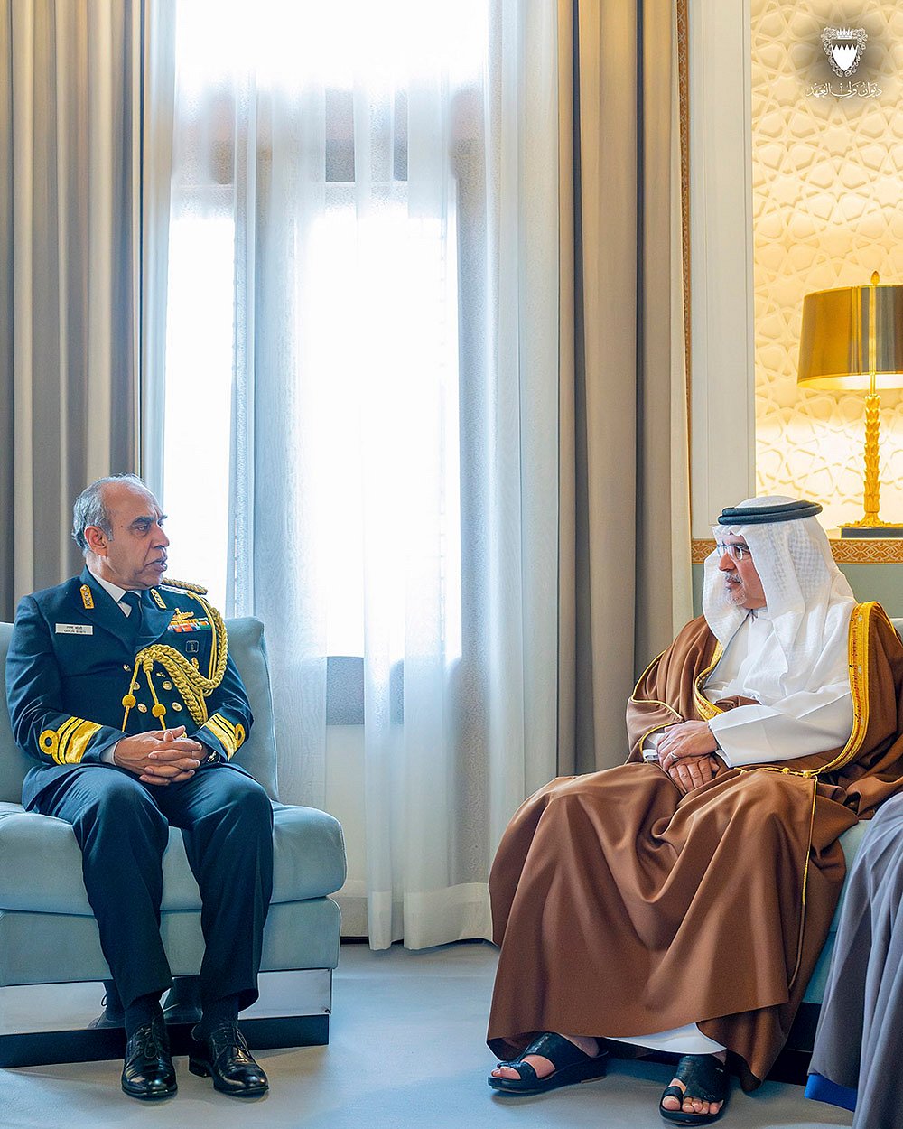 Navy Dy chief Tarun Sobti meets Bahrain PM