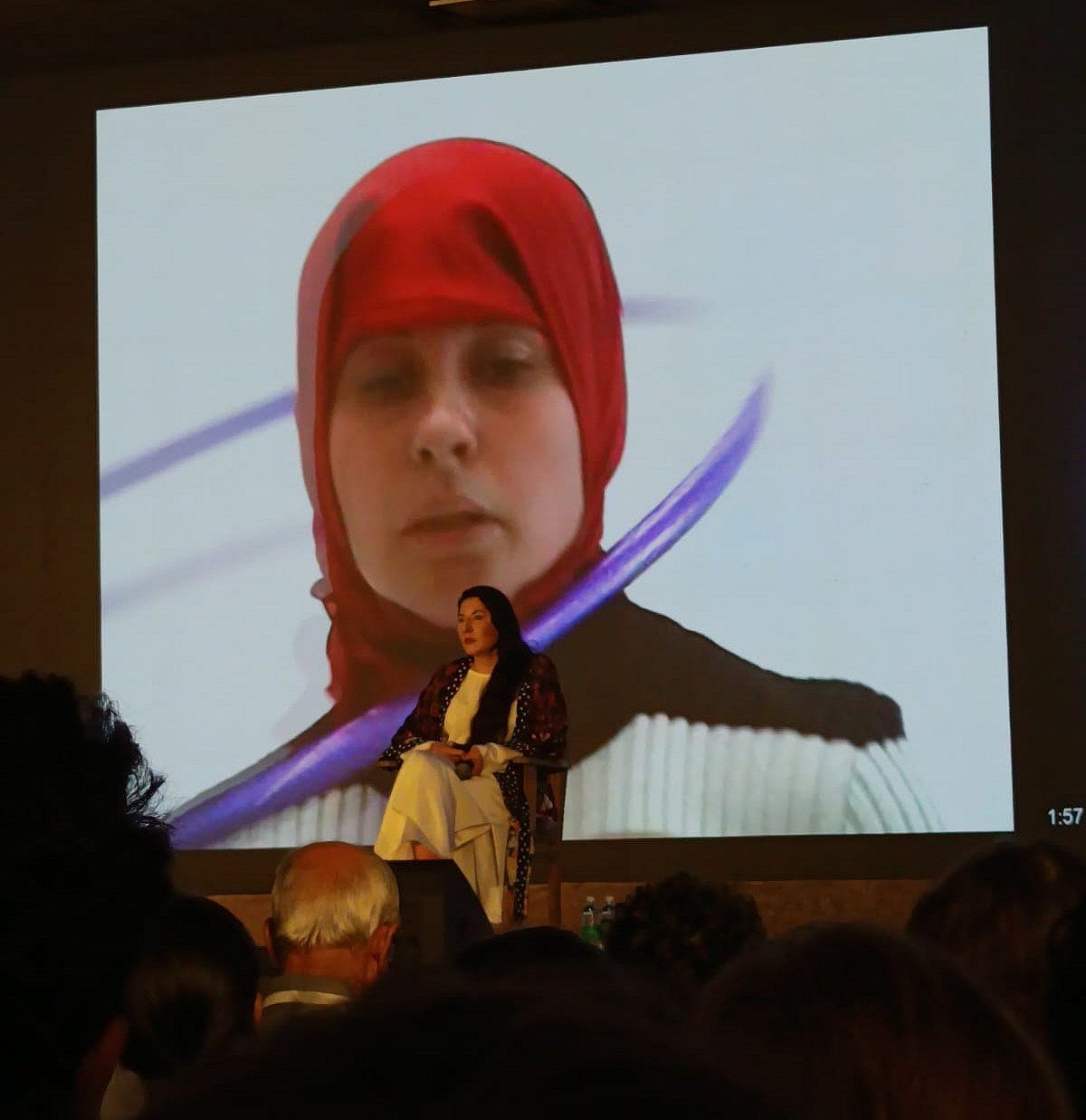 NK Bhoopesh : Marina Abramovic's lecture
