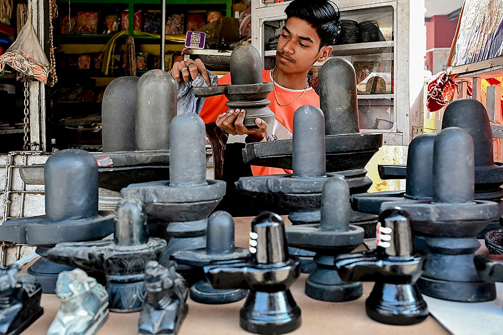 Preps for Mahashivratri