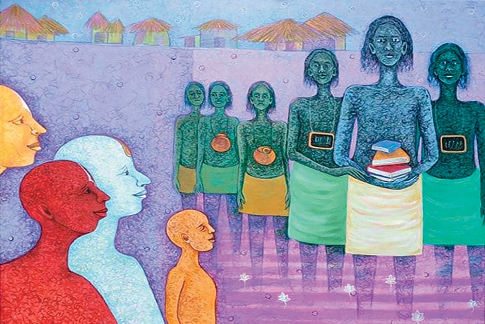 life - I Artwork by Jaya Daronde 