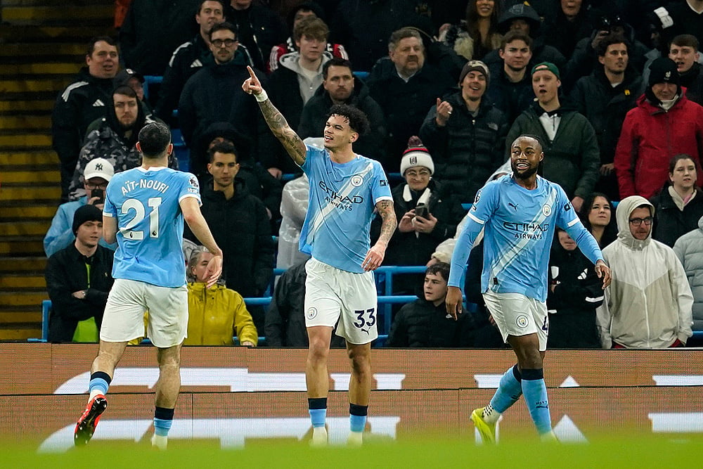 Manchester City vs Fulham Premier League soccer-Nico OReilly