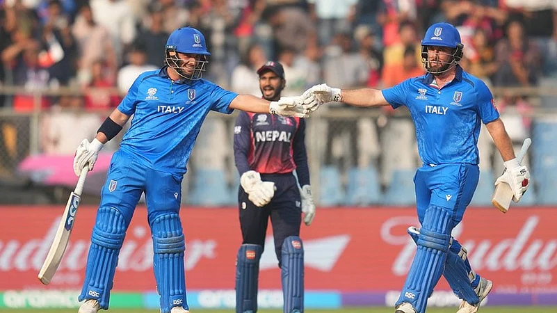 T20 World Cup Cricket Italy vs Nepal