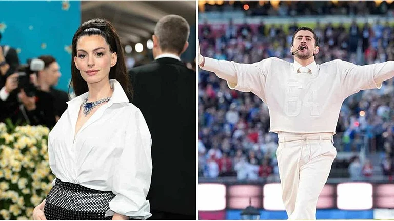 Anne Hathaway Called Bad Bunny’s Super Bowl LX Halftime Show 'Amazing,' - X