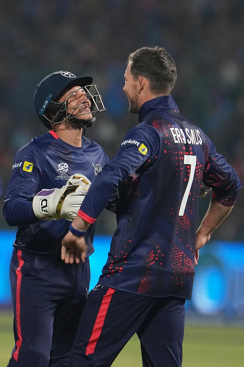 India vs Namibia T20 World Cup Cricket-Zane Green