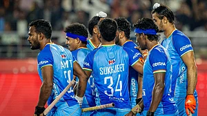 Photo: Hockey India : Indian beat Pakistan by 4-3 in FIH Pro League's London leg on Tuesday, June 23.