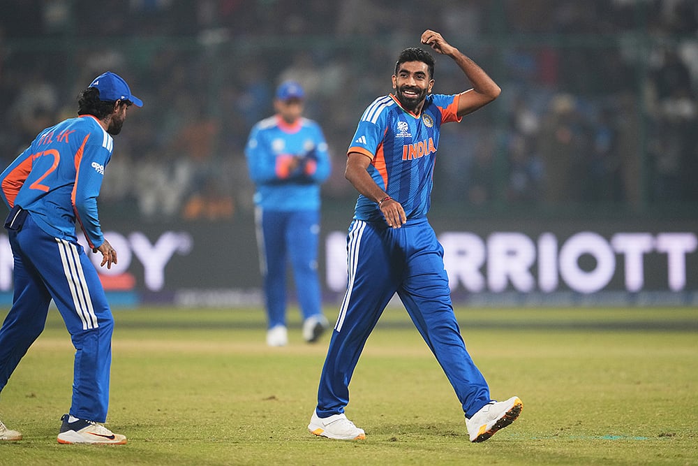 India vs Namibia T20 World Cup Cricket-Jasprit Bumrah