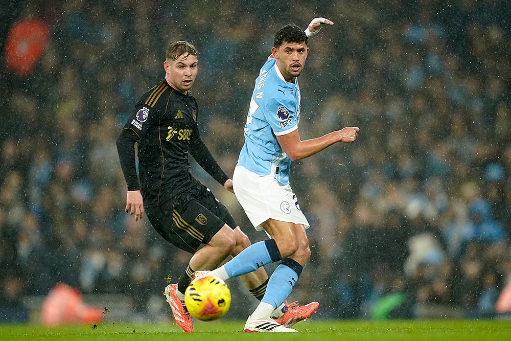 Manchester City vs Fulham Premier League soccer-Emile Smith Rowe
