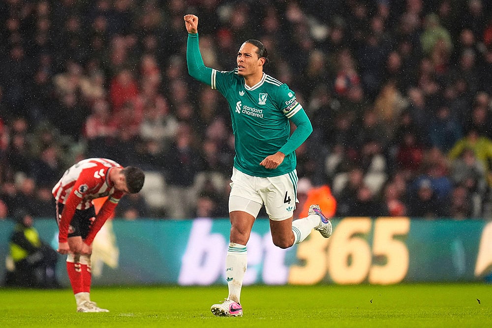 Sunderland vs Liverpool Premier League soccer-Virgil van Dijk
