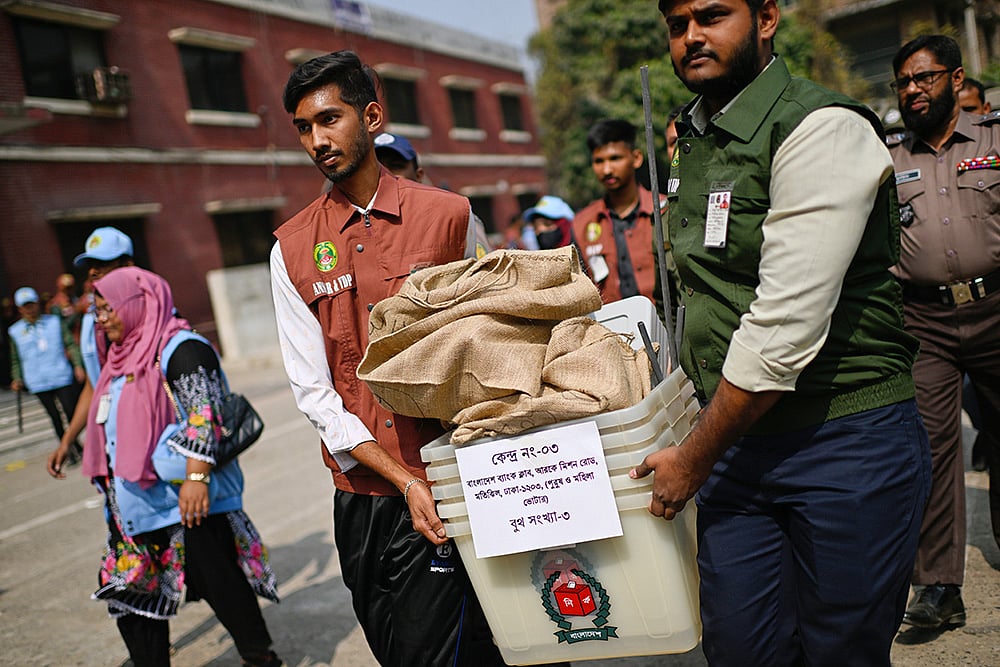 Bangladesh parliamentary election 2026 photo-Election officials