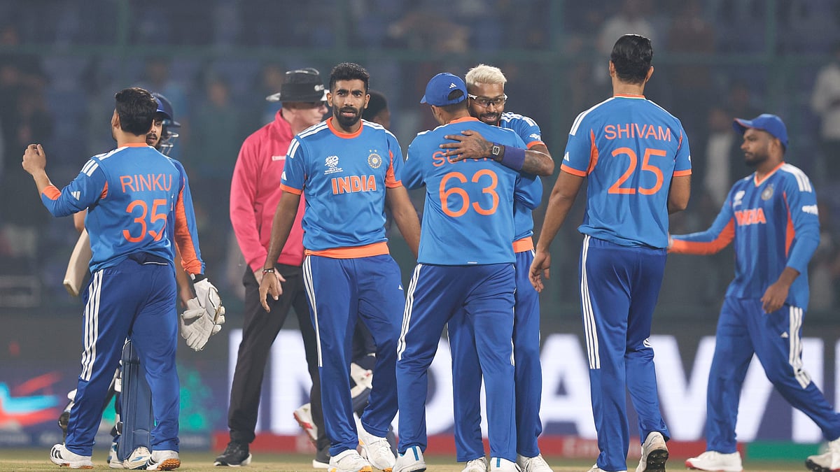 X/BCCI : India beat Namibia by 93 runs in the  match 18 of the ICC T20 World Cup 2026 at the Arun Jaitley Stadium in Delhi on February 12, 2026.