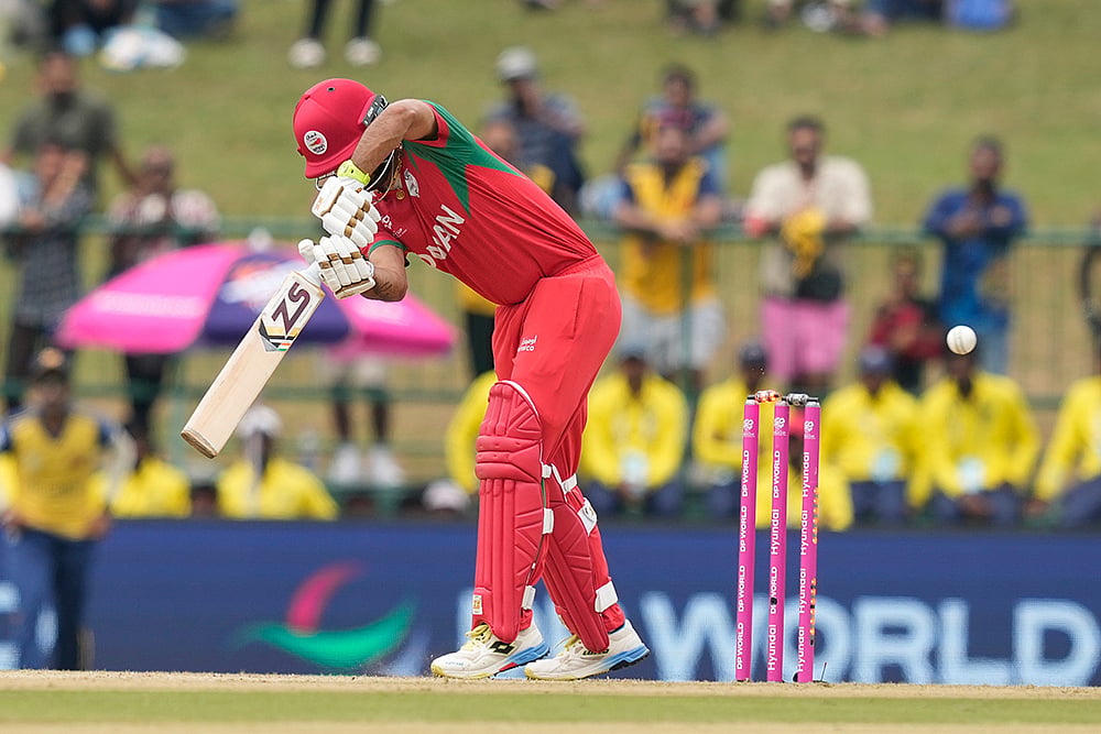 Sri Lanka vs Oman T20 World Cup Cricket-Jatinder Singh