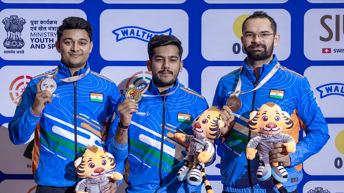 Adimazes Pvt Ltd : Asian Shooting Championships 2026: Aishwary Pratap Singh Tomar won gold in the 50m rifle 3-positions with a world record score of 362.0.