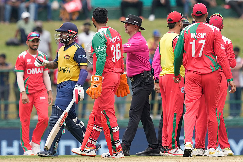 Sri Lanka vs Oman T20 World Cup Cricket-Kusal Mendis