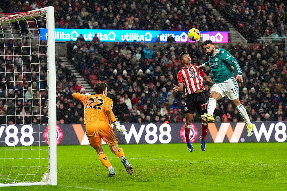 Sunderland vs Liverpool Premier League soccer-Mohamed Salah