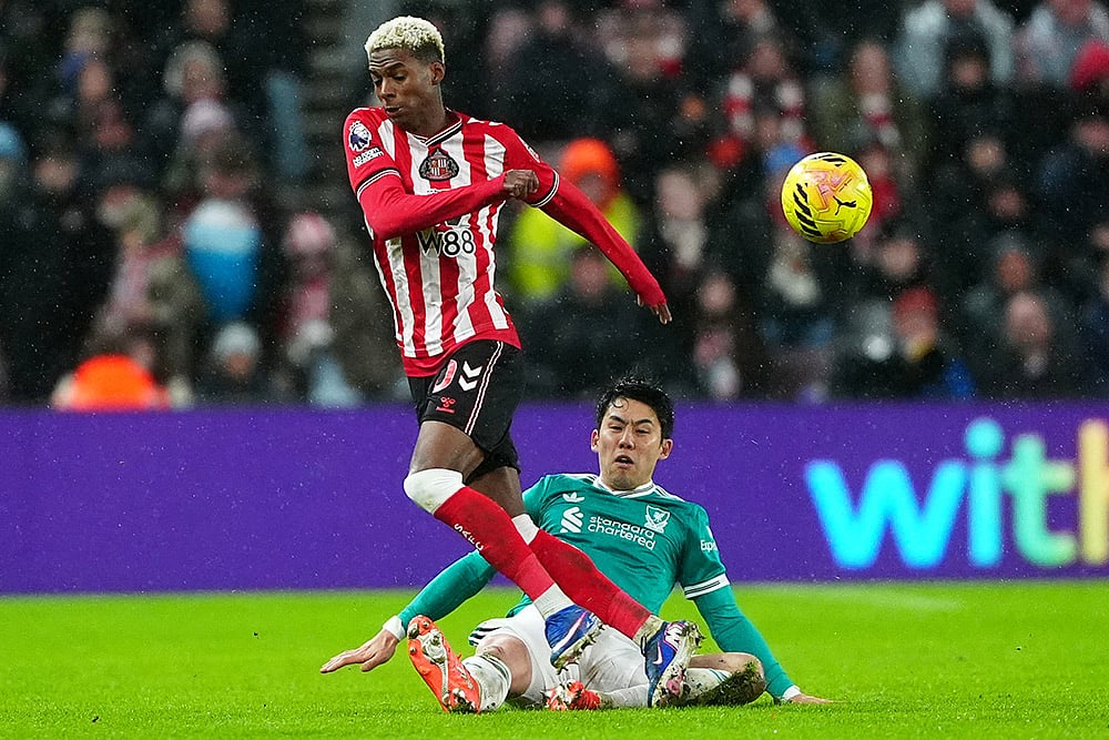 Sunderland vs Liverpool Premier League soccer-Nilson Angulo