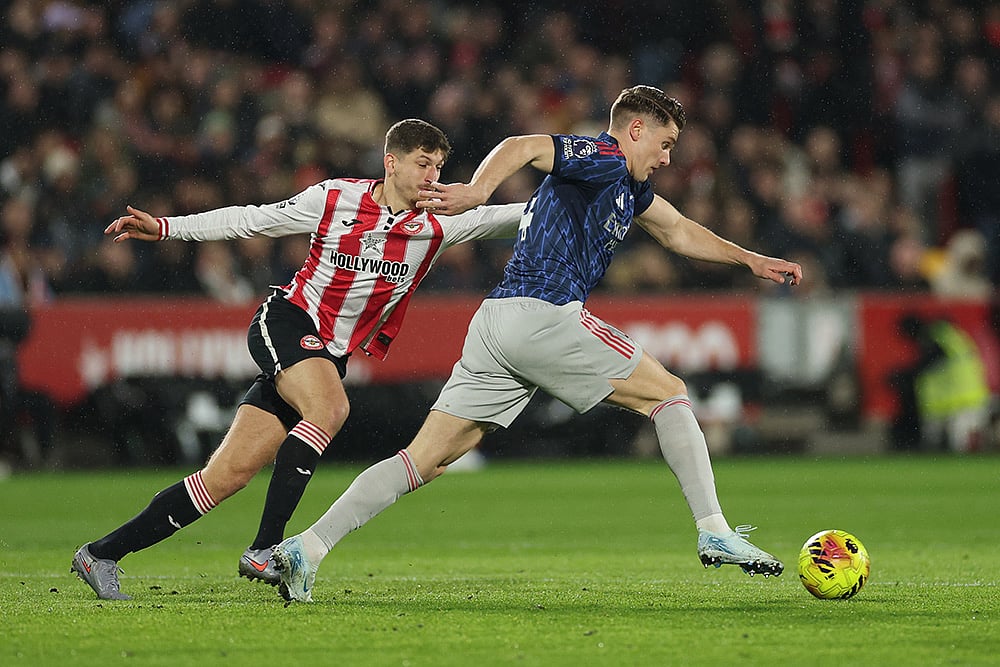 Brentford vs Arsenal Premier League soccer match-Viktor Gyoekeres