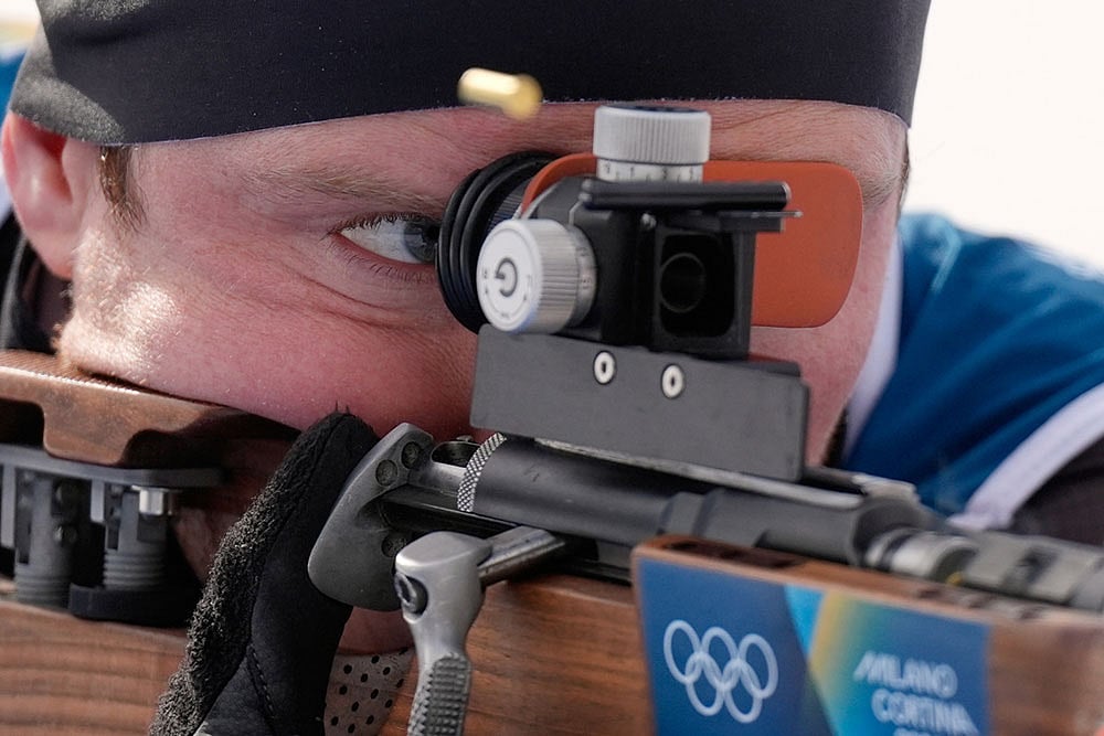 Lucas Fratzscher Milan Cortina Olympics Biathlon