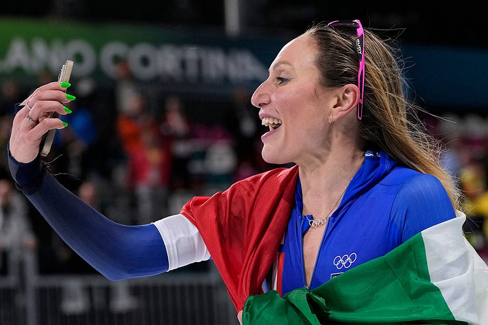 Francesca Lollobrigida Milan Cortina Olympics Speedskating