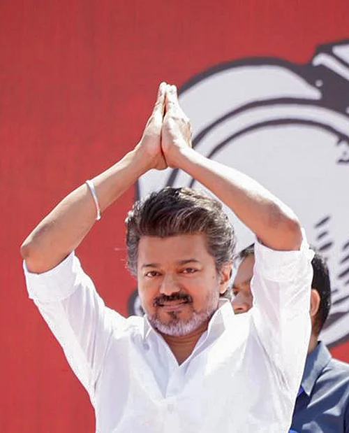 Photo: PTI; Representative image : TVK’s effective tally in the House stood at 105 after Vijay vacated one of the two Assembly seats he had won in the election, while Speaker JCD Prabhakar did not participate in the vote.