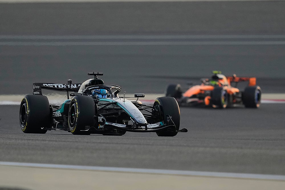 Bahrain F1 Auto Racing Formula One pre-season test-George Russell