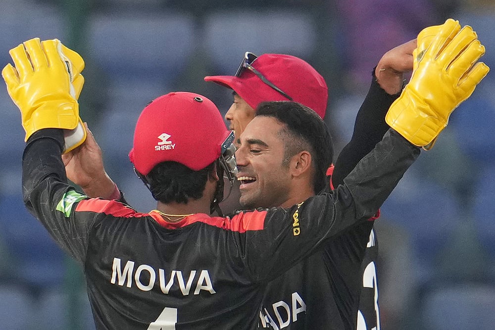Canada vs United Arab Emirates T20 World Cup Cricket-Saad Bin Zafar