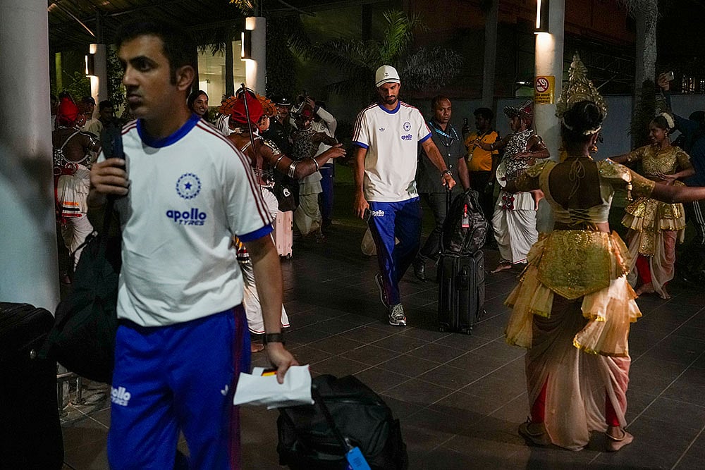 ICC Mens T20 WC 2026: Indian team arrives in Colombo