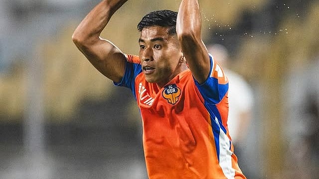 | Photo: Instagram/indiansuperleague : FC Goa's Boris Singh in action during the Indian Super League match against Inter Kashi on February 14, 2026.