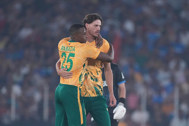 South Africa vs New Zealand T20 world cup cricket-Marco Jansen