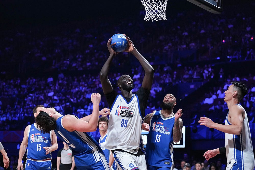 All Star Celebrity Game Basketball Tacko Fall