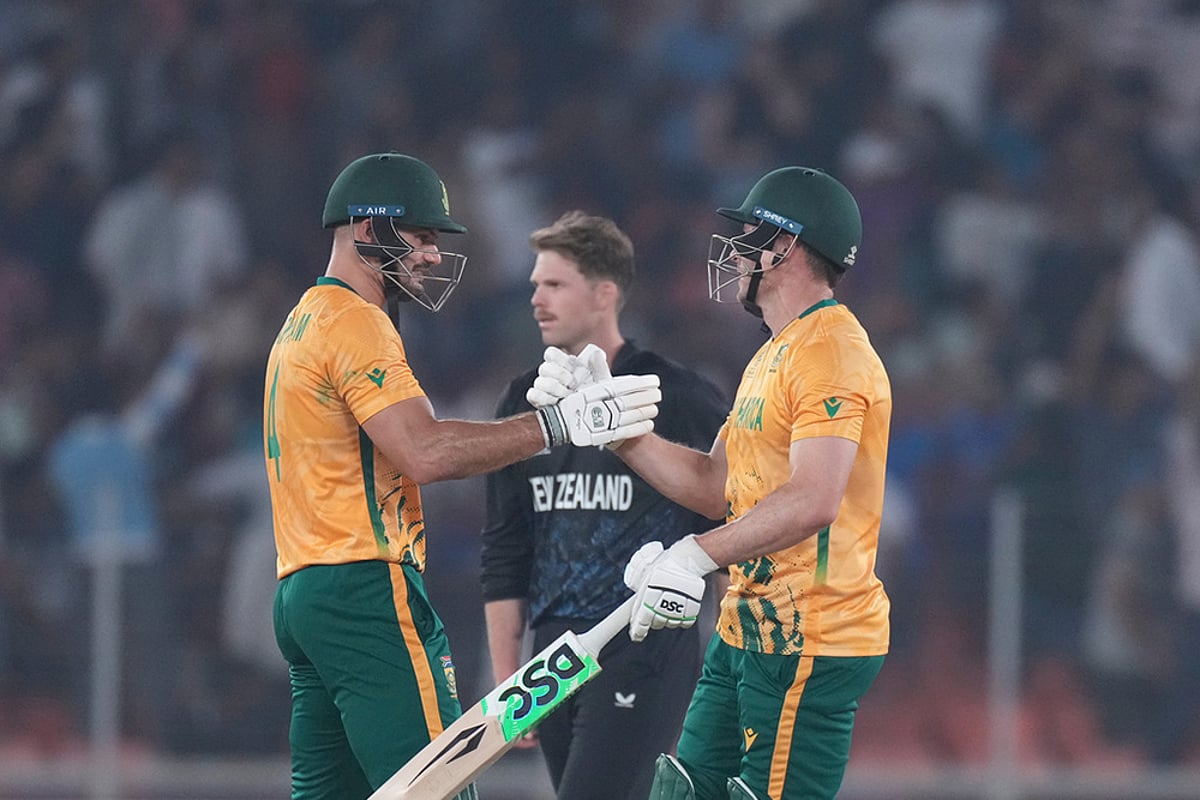 South Africa vs New Zealand T20 world cup cricket-Aiden Markram