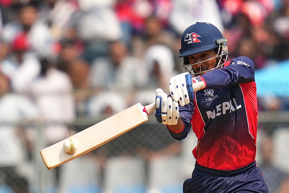 Nepal vs West Indies T20 World Cup Cricket-Sompal Kami