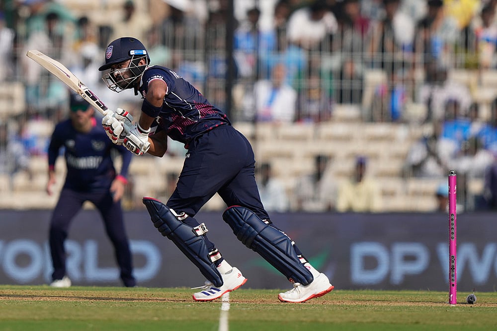 Namibia vs USA T20 World Cup Cricket-Monank Patel